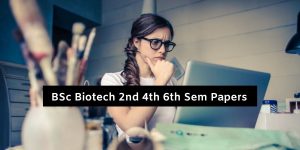 Mdu BSc Biotech 2nd 4th 6th Sem Question Papers